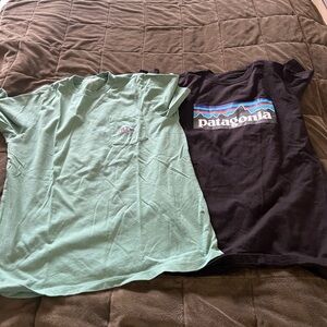Patagonia and Vineyard Vines youth tshirts fits 10-11 y/o